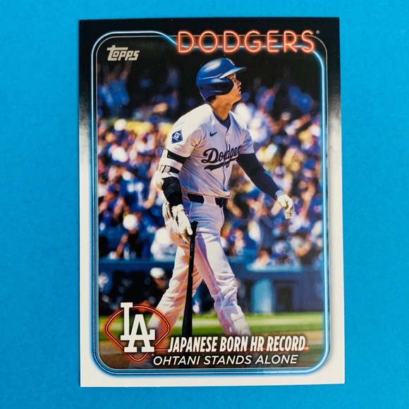 💥⚾Shohei Ohtani 2024 Topps Baseball Card - Los Angeles Dodgers - Picture 1 of 2